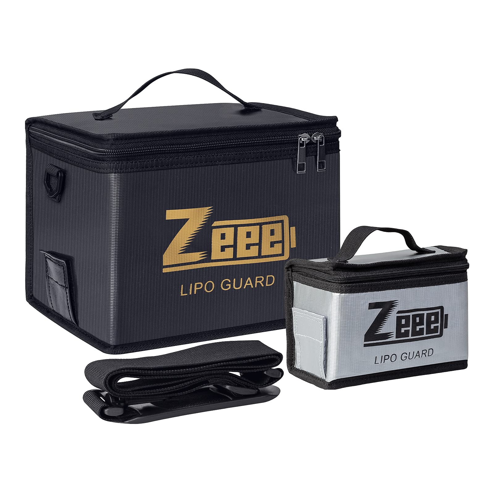 

Zeee Battery Guard Safe Guard Large Capacity Storage 1 Bag, LiPo/NiMH Explosion-Proof Bag, Flame-Retardant, Case,