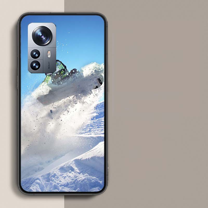 Adventure Snowboarding Extreme Phone Case For Xiaomi Mi 13 12T Poco F7 Pro 14 Ultra 15 Pro 12X 12 9 8 Lite 5G 11T 11i 10 10T
