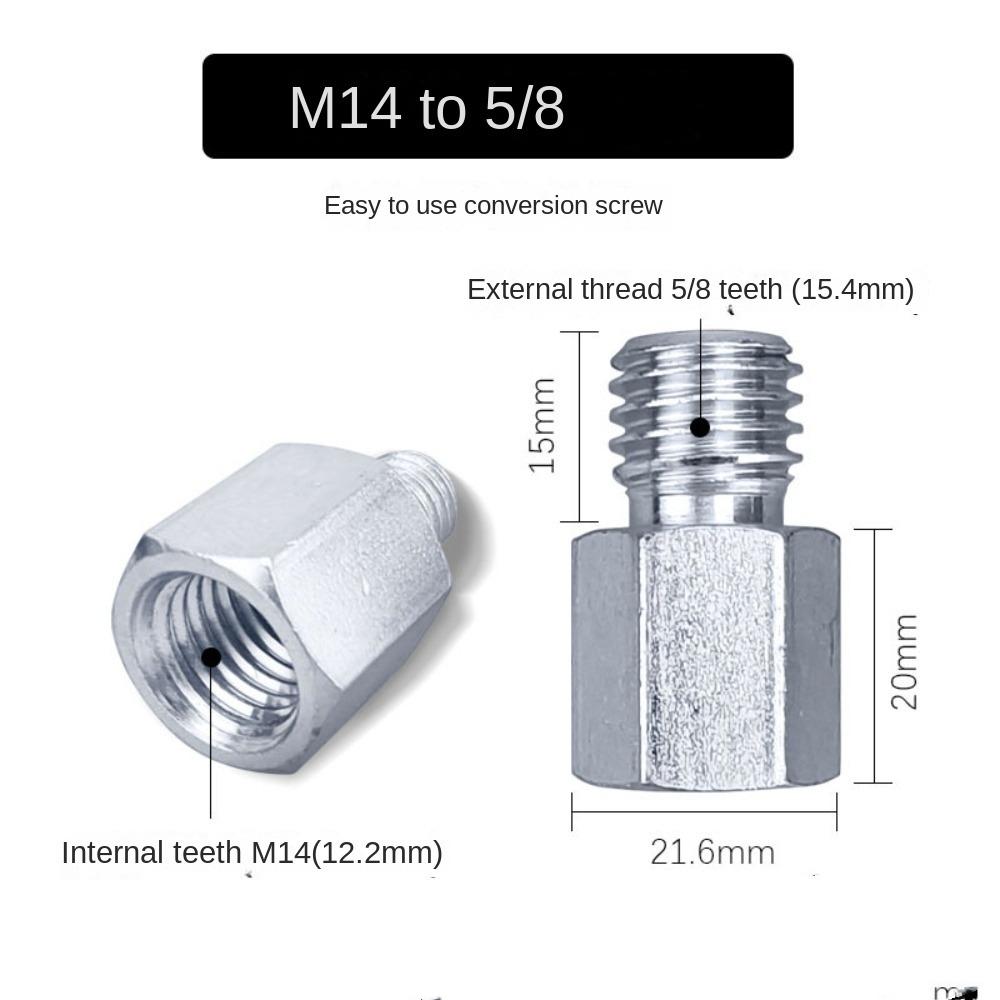 Connector Rod Angle Grinder Adapter Portable Thread Attachment Polishing Machine Conversion Joint