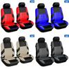 Uniwersalny zestaw pokrowców na siedzenia samochodowe pasuje do większości pokrowców na samochody z detalami toru opon stylizacja cztery pory roku na ochraniacz na siedzenia wnętrze samochodu