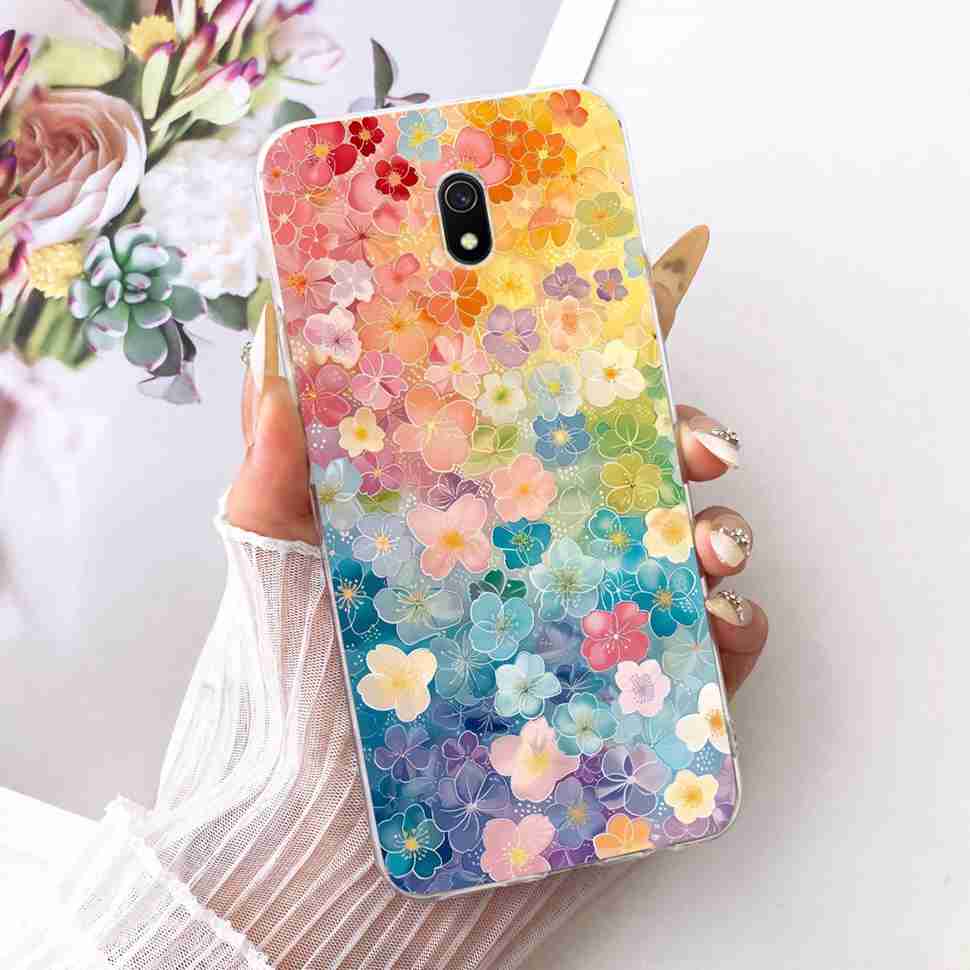 For Xiaomi Redmi 8A Casing 6.22" Cute Cat Painted Cover Soft Silicone Phone Case For Xiaomi Redmi8A Redmi 8A Back Cover Capa