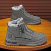 Men S Winter High Top Thermal Lined Work Boots Anti Slip Wear Resistant