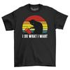I Do What I Want Black Cat Men Comedy T-Shirt Top Gift Men's Funny Novelty Shirt