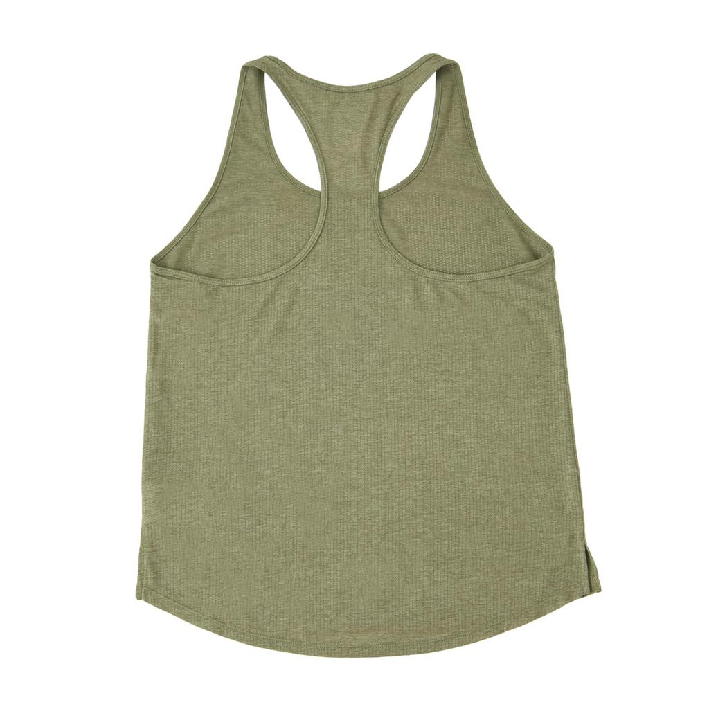New Balance Sleeveless Athletics Tank Training DHO Olivine Size S Women's Top, Sports, Yoga, Sweat-Wicking, Quick-Drying, (WT41250), (Dark Heather),