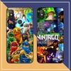 Animovaný kryt na telefon s motivem N-Ninjago pro Redmi Note 4 X 5 A 6 7 8 T 9 9S 10 11 11S 11E Pro Poco M3 Pro