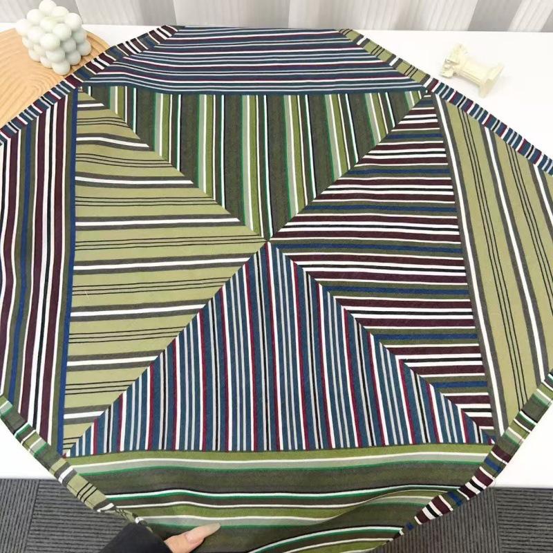 68cm Retro Cute Pattern Silk Scarf - High-End Square Scarf for Women, Perfect for Pairing with Sweaters or as a Headscarf. 68cm x 68cm