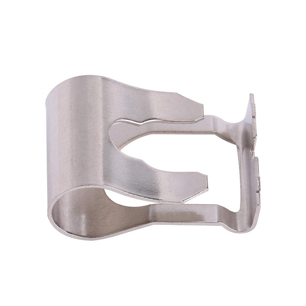 NATRUSS 1 Pair Wiper Linkage Repair Clips Arm Link Mechanism Repair Windscreen Wiper Repair Clip Kit Metal Silver
