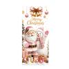 Decorative Stickers for Store Christmas Window Clings, Cute Snowman Santa Penguin Reindeer Durable Sunproof Glass Decal Glass, Reusable Holiday Static