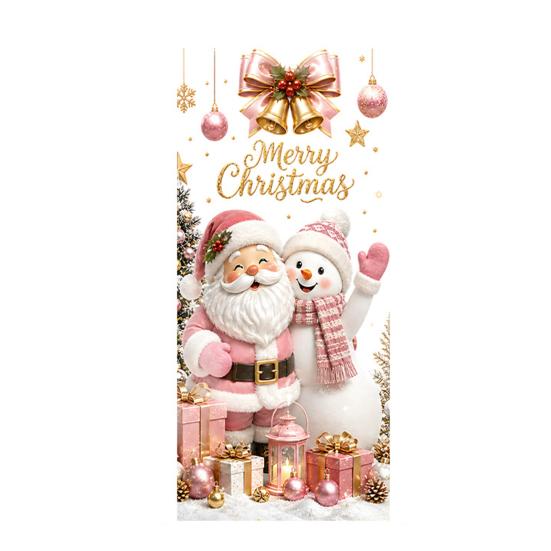 Decorative Stickers for Store Christmas Window Clings, Cute Snowman Santa Penguin Reindeer Durable Sunproof Glass Decal Glass, Reusable Holiday Static