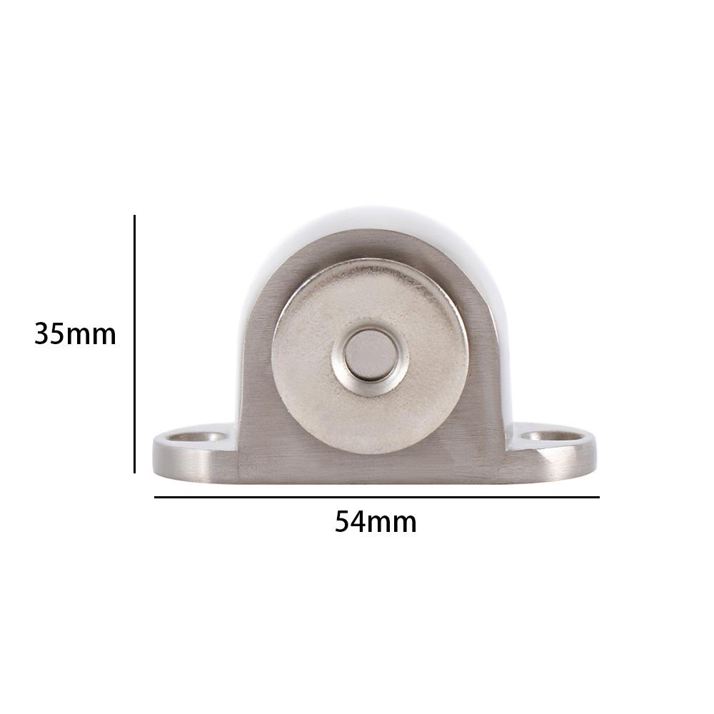 Brushed Powerful Floor-mounted Casting Door Holders Door Stopper Door Stop Magnetic