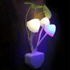 New Dream Romantic Home Decoration Bed LED Lamp Colorful Mushroom Light Sensor Control