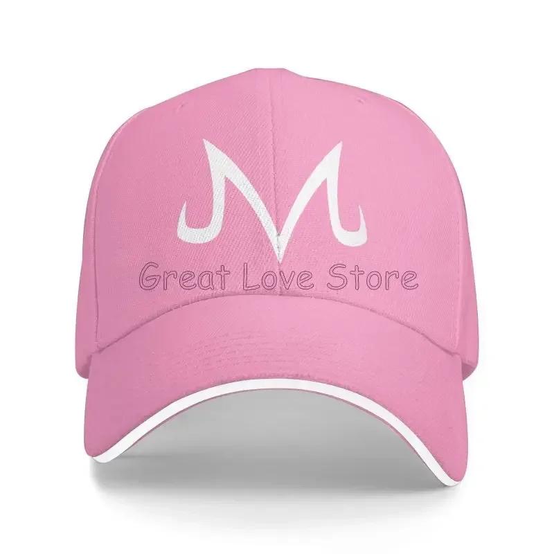 AHögkvalitet Märke Majin Buu Anime Basebollkeps Unisex Sommar Casual Justerbar Snapback Keps Golfkepsar Solhatt
