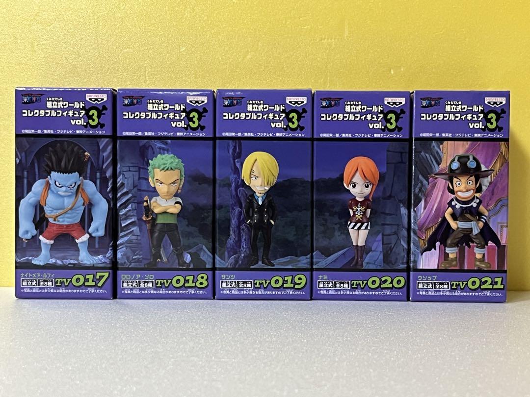 

[USED] Product: One Piece World Collectible Figure Vol.3 TV 5 types
