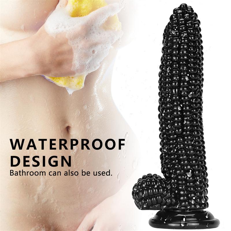 Kukuřičný penis anální kolík Vegetable Penis Simulation Big Dildo Produkty pro dospělé Ženy Masturbační zařízení Sexuální produkty pro dospělé
