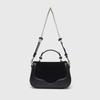 2025 Small Women Shoulder Bags Handbags Excellent PU Leather Saddle Bag With Two Straps Fashion Branded Crossbody Bag For Ladies Purse