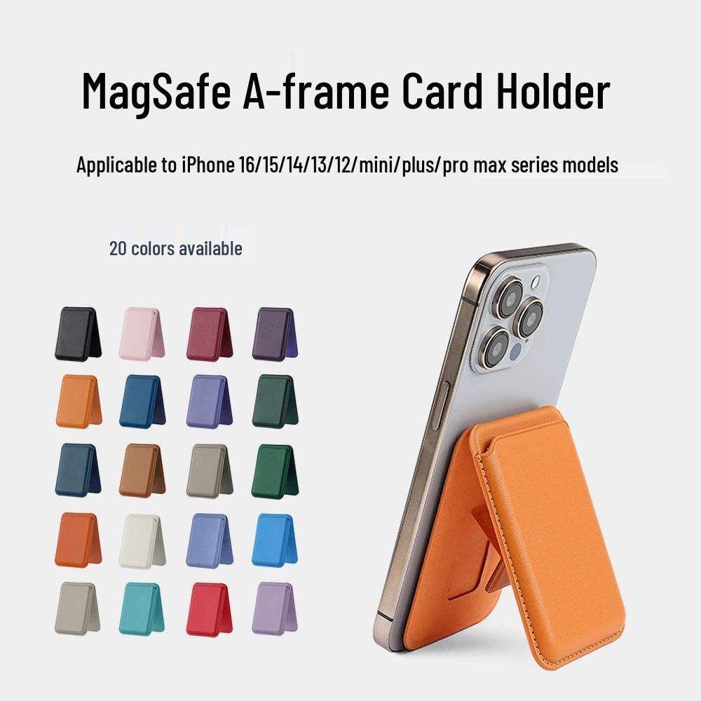 Eco-friendly Foldable Magnetic Card Holder for Apple 17 Promax Series