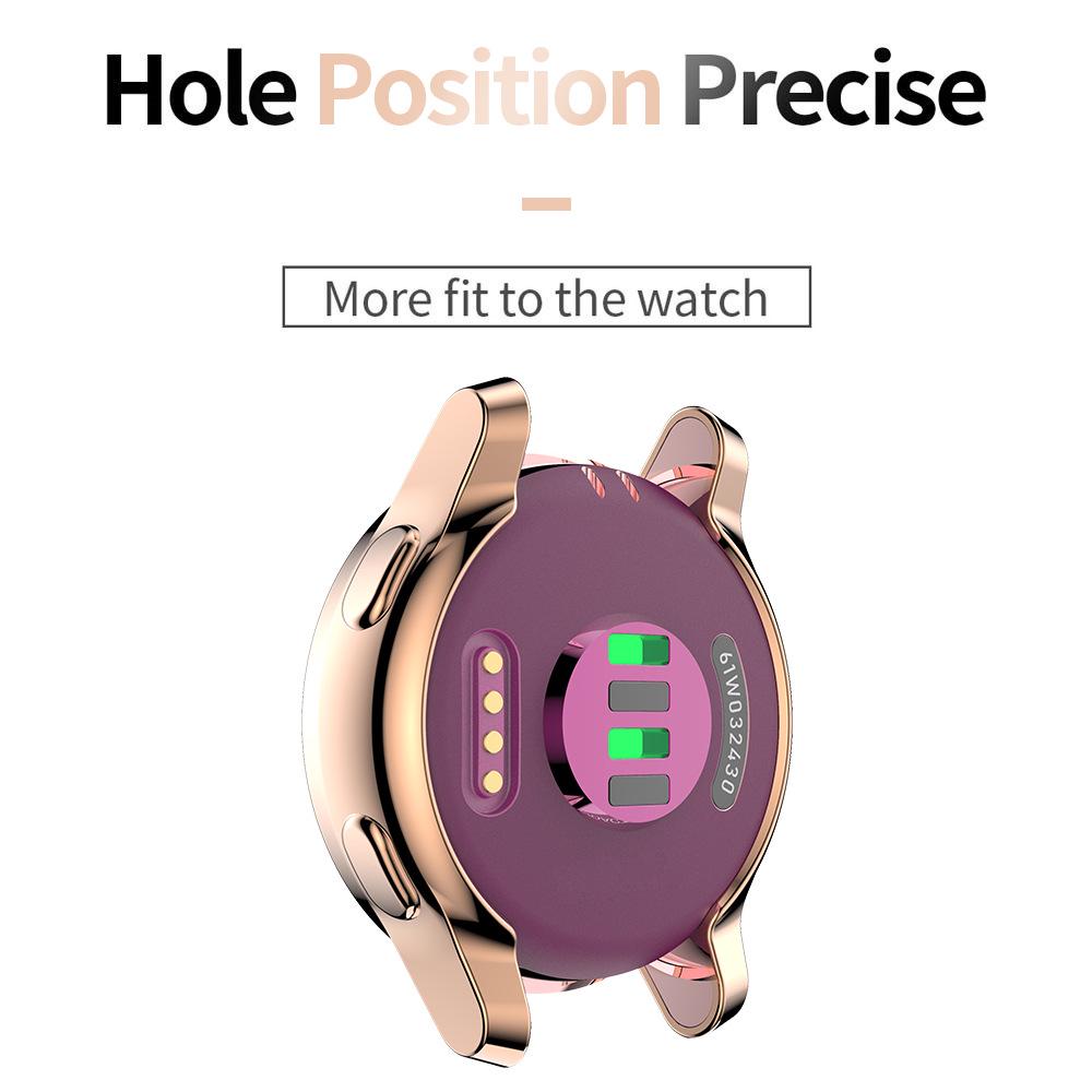 Garmin Vivoactive 4/4s & Venu 2/2S Electroplated Full Coverage Anti-drop Touchscreen Protective Watch Case