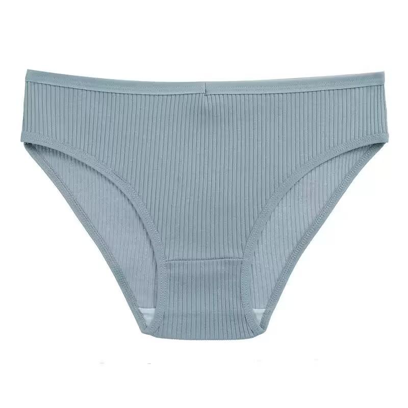 Cotton Low Waist Thong Comfortable Breathable Panties Cotton Stall Underpants Summer Light Breathable Panties Ladies Underpants