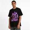 Hungry Anime Girls Ramen Print Tee Street Style Trendy Casual Unisex Loose Fit Top Pure cotton T-shirt