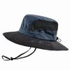 Men's Pastoral Style New Fisherman Hat Fashion Outdoor Sunscreen Breathable Fishing Hunting Hiking Accessories Shade Nylon Hat