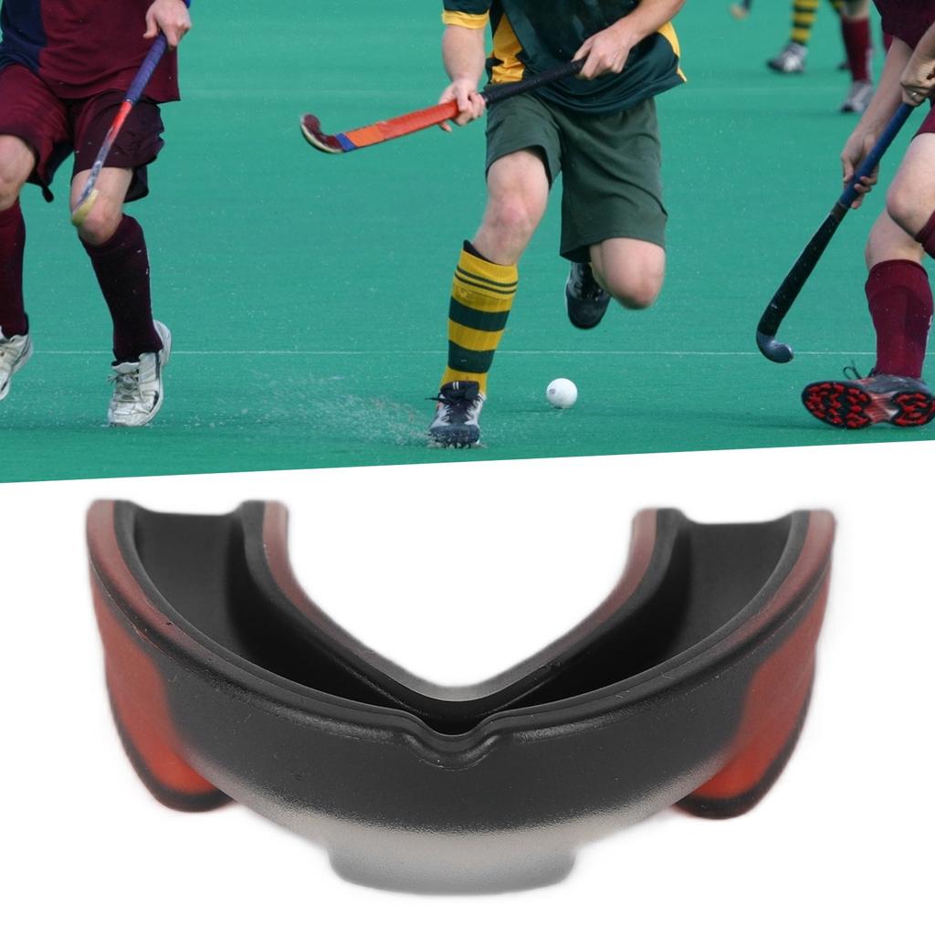 Double Colour Teeth Guard Basketball Sports Taekwondo Boxing Teeth  or Guard with Case for Adults