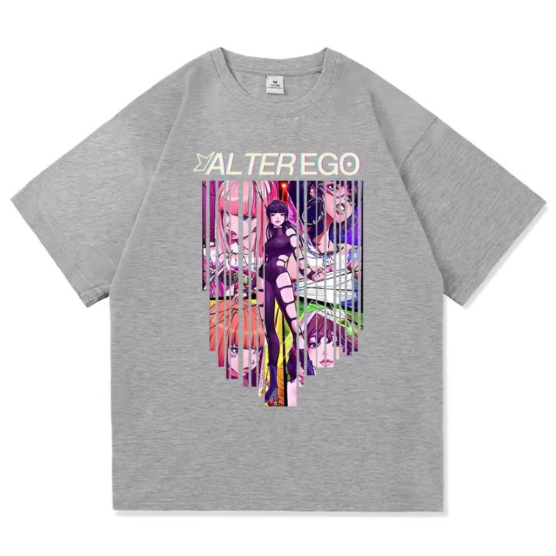 Lisa Alter Ego Tour 2025 T Shirt Fashion Men/Women Harajuku Aesthetic T-Shirt High Quality Anime Vintage Cotton Tees Shirts Tops