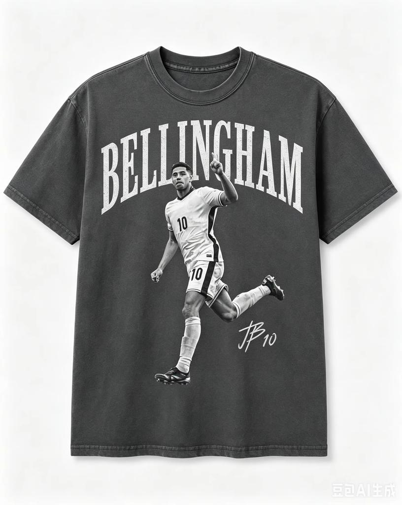 Jude Bellingham England No10 Tshirt Men And Women Summer Clothing Fashion High Quality Short Sleeved Top Streetwear