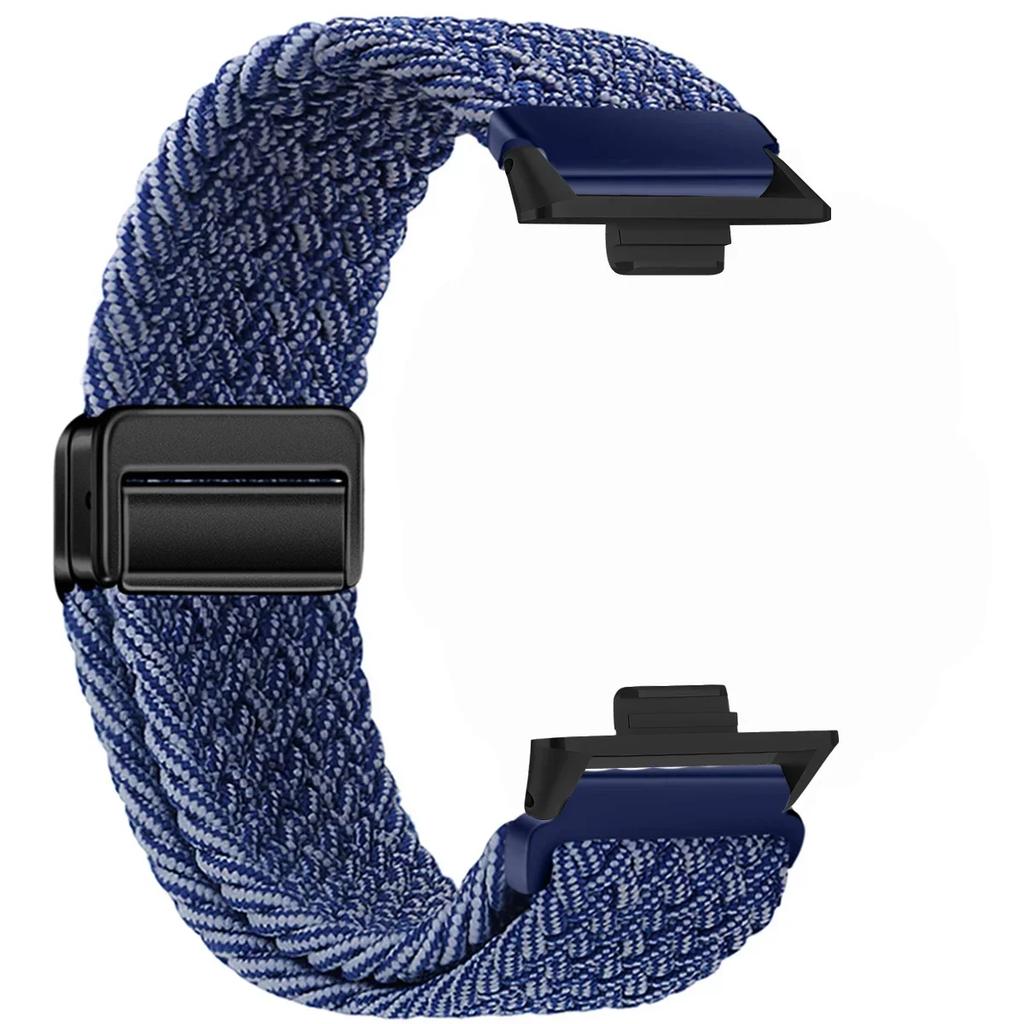 Magnetic Braided Nylon Loop Band for Xiaomi Redmi Watch 5 4 Strap Adjustable Sport Replacement Correa Bracelet Mi Band 9 8 Pro