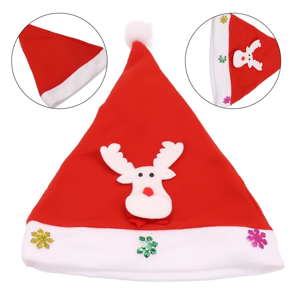 Adult/Children Christmas Santa Hat Comfortable Props
