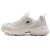 Skechers D'Lites 1.0 Mesh Cushioning Breathable Cushioning Breathable Low top Casual Shoes Women's White 13147-OFWT