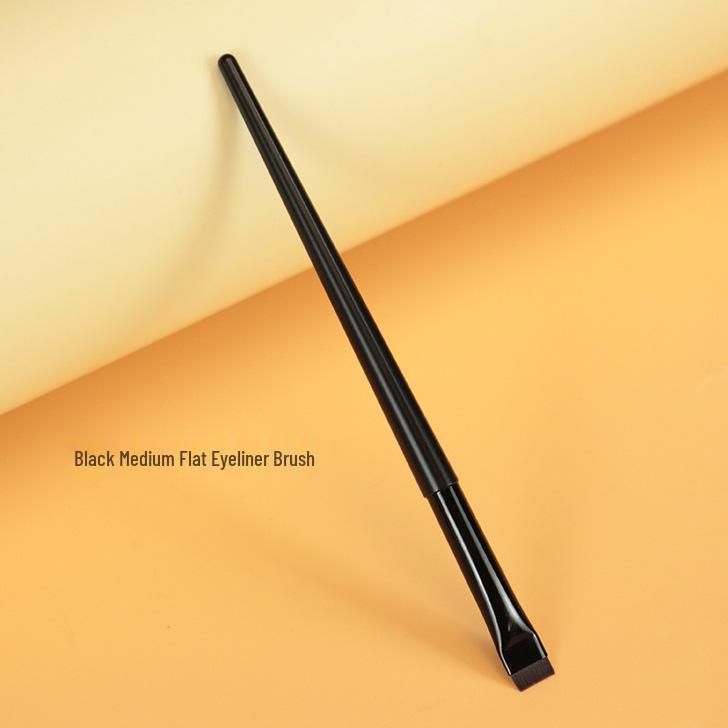 Angled Eyebrow & Eyeliner Makeup Brush Set