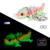 Cartoon 3D Printed Dragon Keychain Movable Joints Creative Backpack Decoration Accessories Unique Figurine Pendant Gifts
