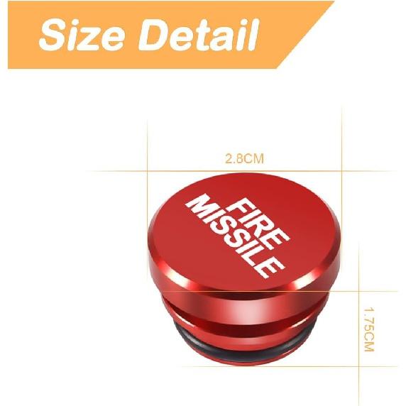 Wtyczka pyłoszczelna odpowiednia do zapalniczki samochodowej, aluminiowa dekoracyjna nasadka bagnetowa, akcesoria do wystroju wnętrz samochodowych pasujące do większości standardowych gniazd 12