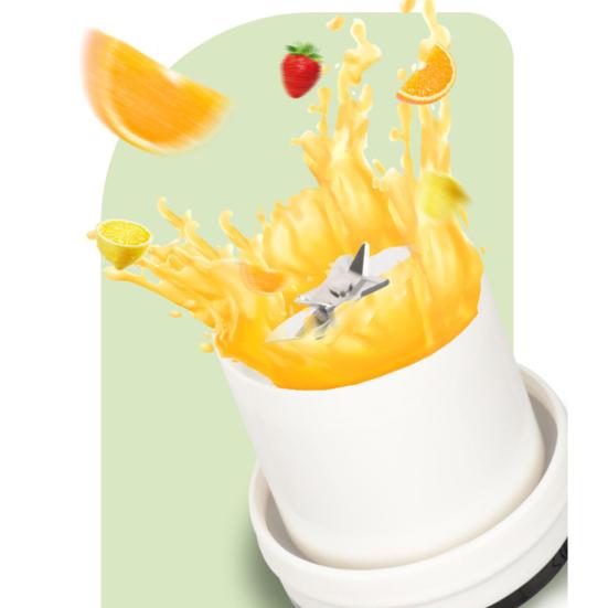 1 Set 800ML Spremiagrumi portatile Tazza per uso alimentare Grande capacità Ricaricabile Frullatore elettrico senza fili Macchina per succhi Utensile da cucina