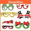 2023 Cross-border Christmas Decorative Glasses Adult And Children's Props Snowman And Butterfly Bow Glasses Frame Cartoon Style Characters)