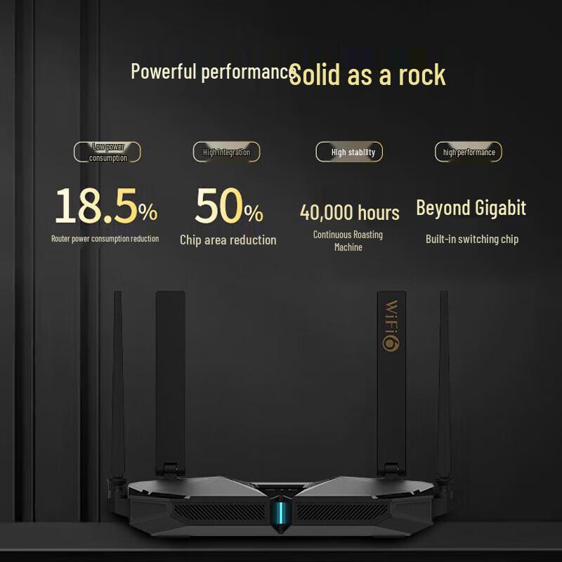ZTE AX3000 SR6101 Wi-Fi 6 Gigabit Mesh Router (CN version)