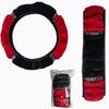 Car Steering Wheel Cover Short Plush Without Inner Ring Long Diamond Inlaid Elastic Band Handle Cover Warm Steering Wheel Cover