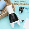Manual Hand Operated Hand Crank Knitting Machine Portable DIY Knitting Spool Knitter Yarn Rope Knit Loom Knitted Bracelet