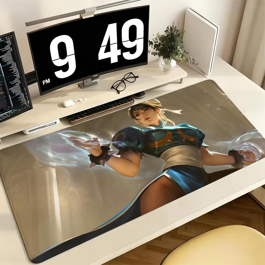 Pro ESports Xxl Gaming Mousepad Extra Large NonSlip Stitched Edge Keyboard Laptop Desk Mat For Pc Gamer Street Fighter