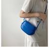 Candy Color Casual Satchel Bag Sling Bags Saddle Shoulder Bag Simple Women Crossbody Bag