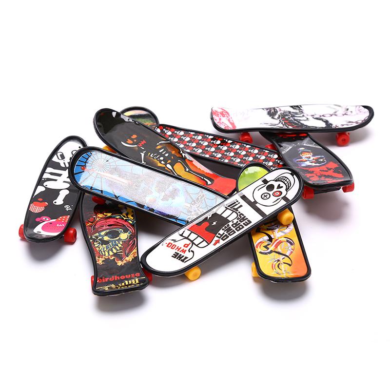 Plastový Mini Skate Prstový Skateboarding Fingerboard Novinka Hračky Pro Kluky Dárky