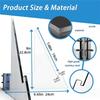 Premium-Acrylic Award Holder Base Belt Display Stand For Heavy Duty Wrestling& Football Trophies, No Assembly Required
