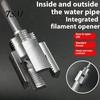 Versatile Threading Machine Integrated Internal External Pipe Tool Heavy-Duty Universal 3/4-inch Device Dual-Function Thread Cutting PVC Threader