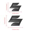 ABS Auto Frontgrill Abzeichen Logo Haube Vorne Hinten Emblem Aufkleber Zubehör Für Suzuki Ignis Jimny Swift SX4 Grand Vitara Samurai