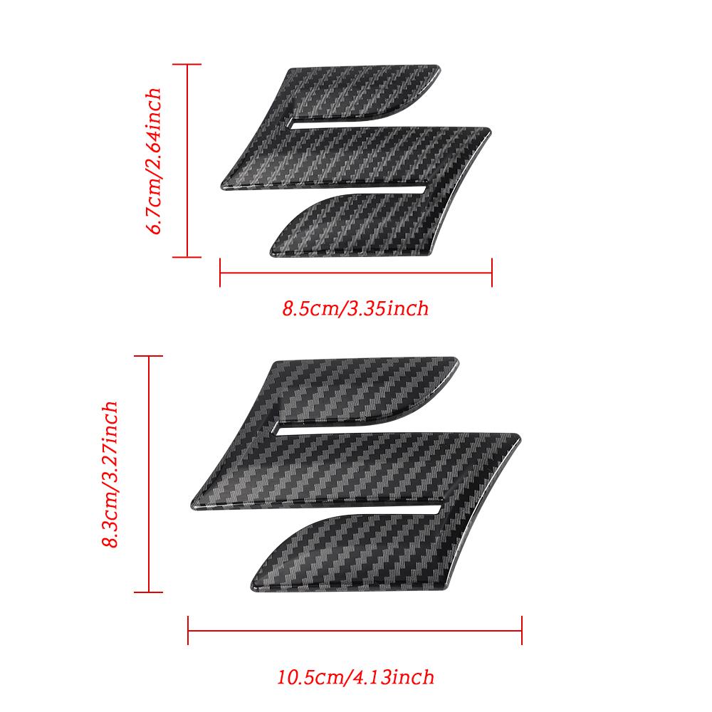 ABS Auto Frontgrill Abzeichen Logo Haube Vorne Hinten Emblem Aufkleber Zubehör Für Suzuki Ignis Jimny Swift SX4 Grand Vitara Samurai