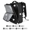 Landcase Large Capacity Travel Backpack, Laptop Bag, Luggage Bag, Shoulder Bag, Black