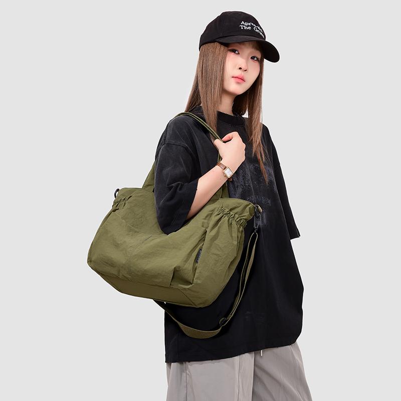 Borsa a Spalla Monocolore da Donna per Pendolari Borsa Tote da Esterno