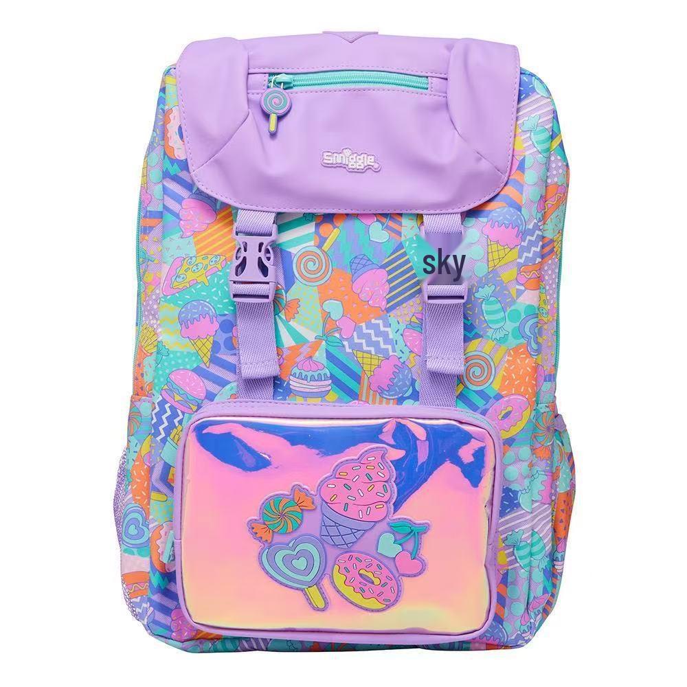 2025 Smiggle Super Light Australian Backpack for Girls, Grades 3-6
