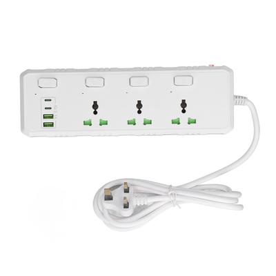 Multifunctional Outlet Power Strip USB PD Interfaces Socket Extender