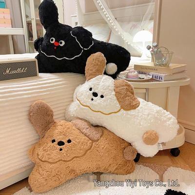 Ins Style Dog Plush Pillow: Cute Bedroom Decoration & Girls' Birthday Gift